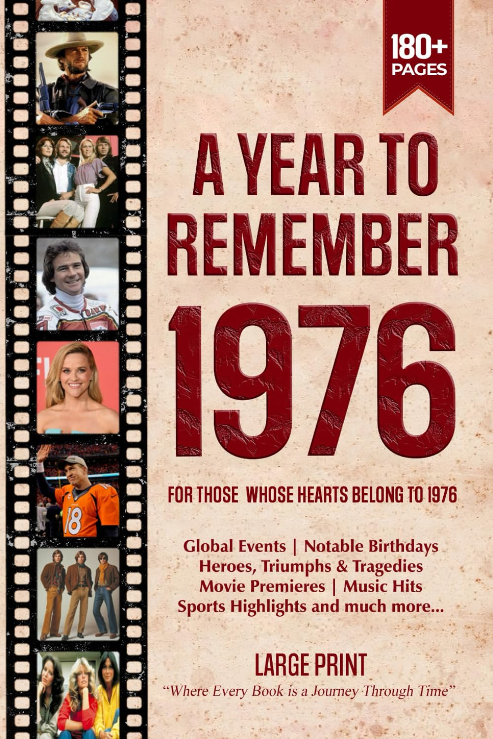 A Year To Remember 1976 History Book: A Nostalgic Tribute for the Radio Babies with Heartfelt Memories of 1976 – An Ideal Gift for Birthdays, Anniversaries, and Special Occasions