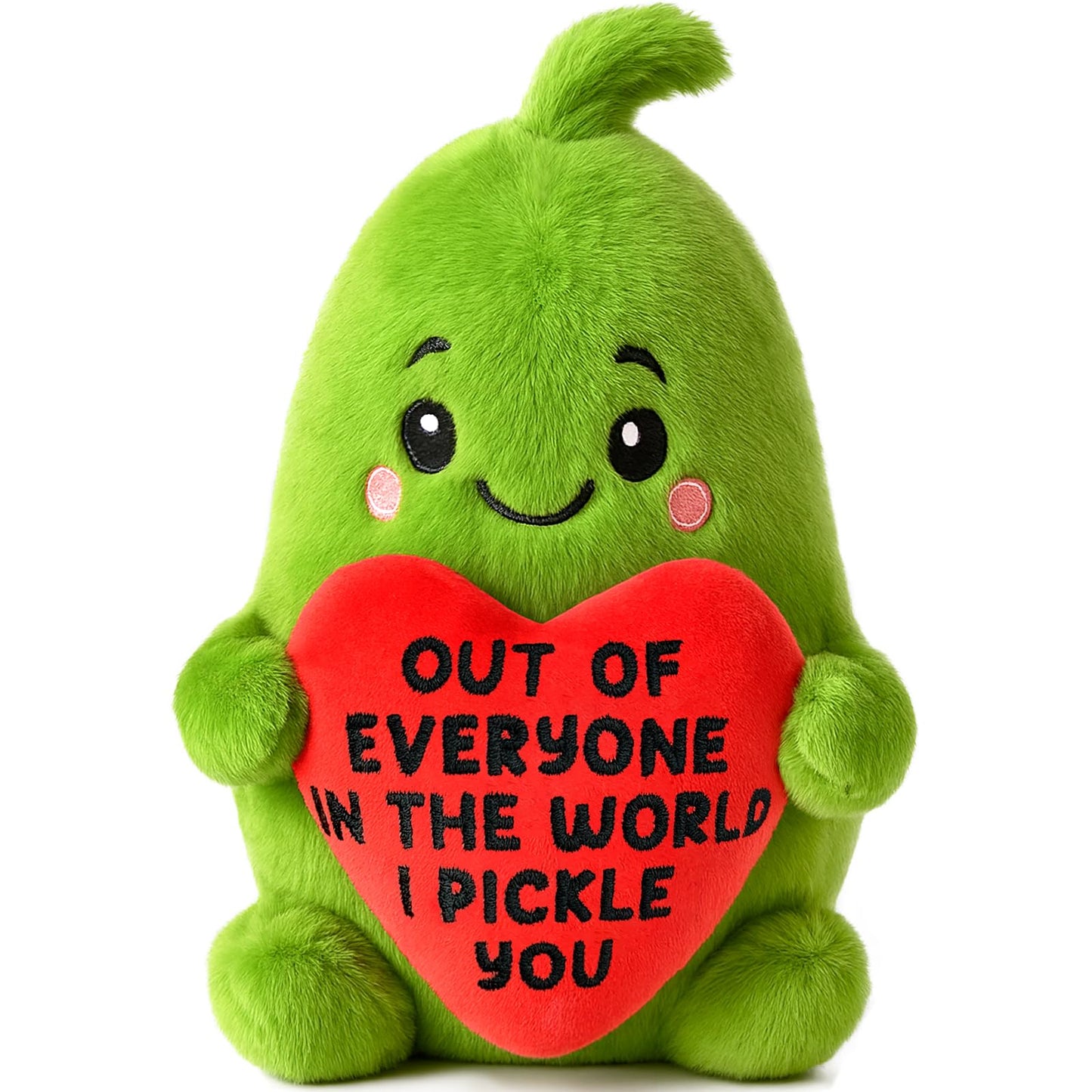 Anniversary Birthday Gifts for Women Men Christmas Boyfriend Girlfriend GF Wife Husband Couples Valentines Funny Gift for Her Him, Pickle with Heart To My Love Fathers Mothers Day I Love You Gifts