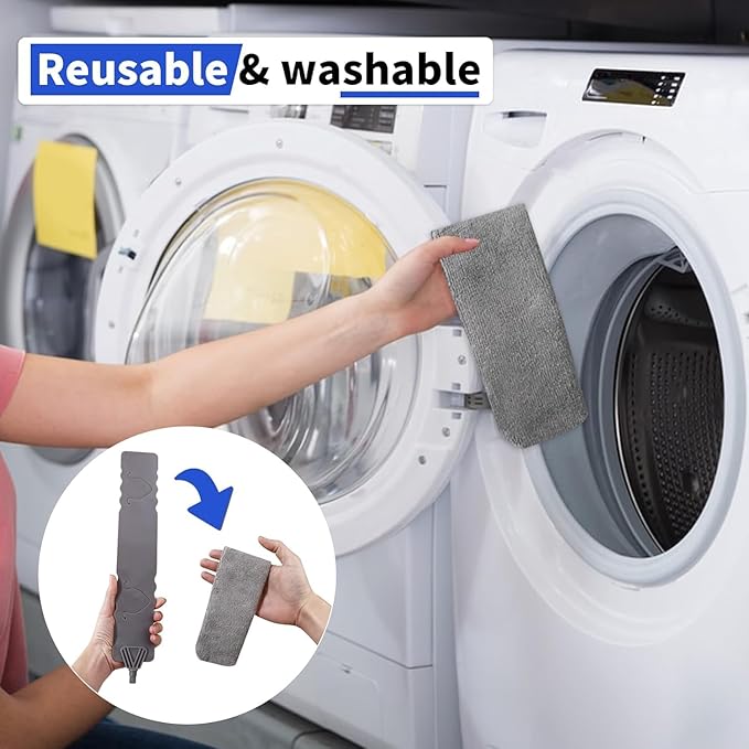 Retractable Gap Dust Cleaner, 4 Microfiber Dusting Cloths Long, Ceiling Fan Cleaner Duster with Stainless Steel Handle Washable Cleaning Tools, Extendable Duster, High Ceiling