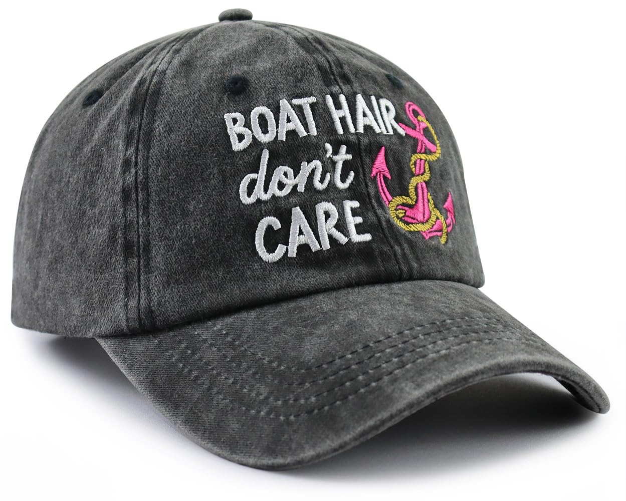 VIPCapz Boat Hats for Women Men, Funny Boat Captain Hat, Boating Accessories Sailing Baseball Cap, Thanksgiving Birthday Gifts for Dad Mom Sailor Boater Owner