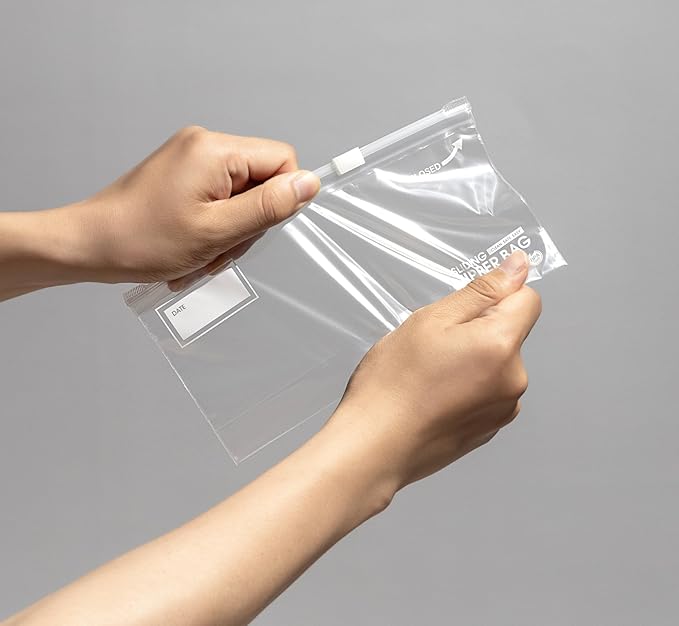 Snack Slider Storage Bags- 80 Count, Featuring Expandable Bottom, Zero BPA, Microwave-Safe(2 boxes of 40)