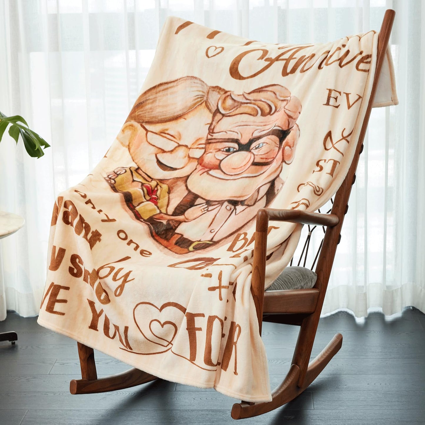 Wedding Anniversary Blanket Gifts for Couple Husband Wife Happy Anniversary 50" X 60" Soft Throw Blanket Anniversary Present for Parents