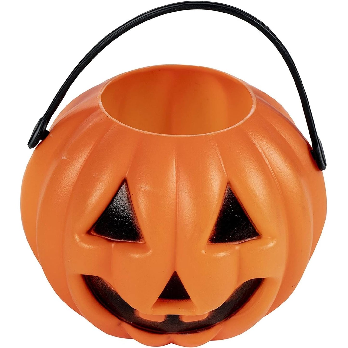 BLUE PANDA 24 Pack Mini Halloween Candy Buckets with Jack-O-Lantern, Skull & Frankenstein Designs for Kids' Trick-or-Treat Loot Bags, Goodies and Favors - Halloween Bucket