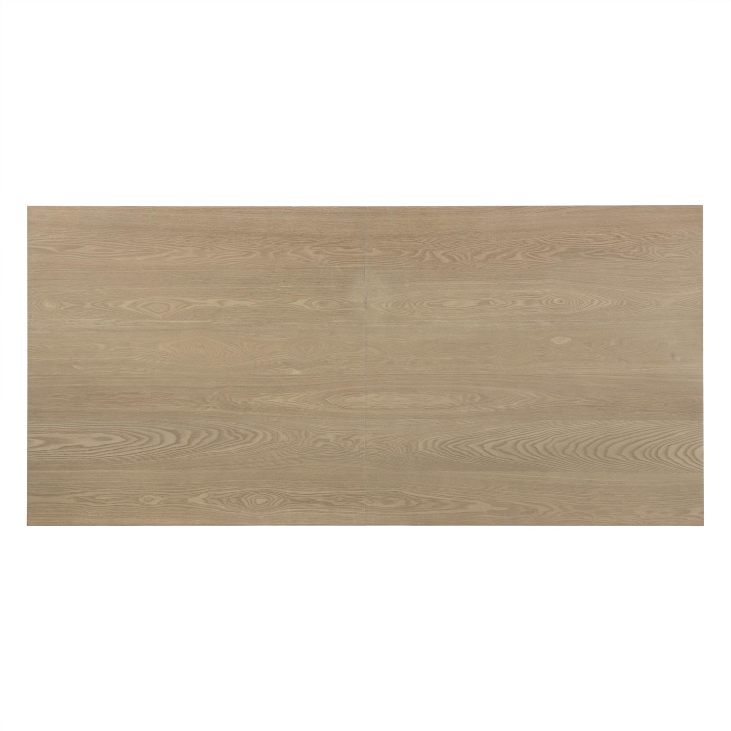 Christopher Knight Home Coadz 82 inch Wooden Dining Table, Modern Rectangular Kitchen Dinner Table for 6-8 People, Pedestal Wooden Dining Furniture for Kitchen Office Conference Room, Light Natural