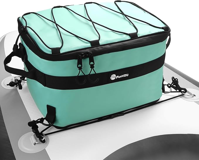 FunVZU Paddle Board Cooler Bag - Waterproof SUP Bag for Stand Up Paddle Board and Kayak - Leakproof Inflatable Storage for...