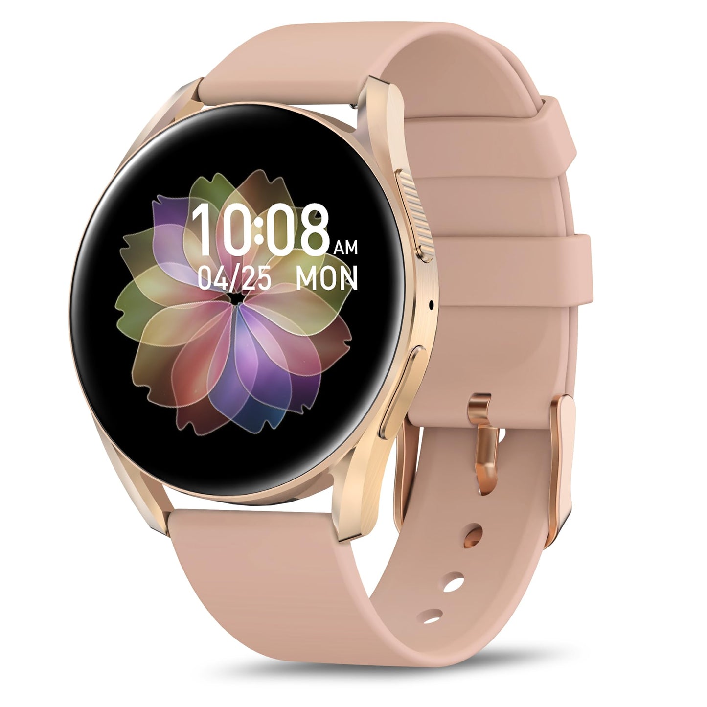 Bribejat Smart Watch For Women Make/Answer Call, Hd 1.27 Zinc Alloy Case Smartwatch, Waterproof Fitness Tracker Pedometer Spo2