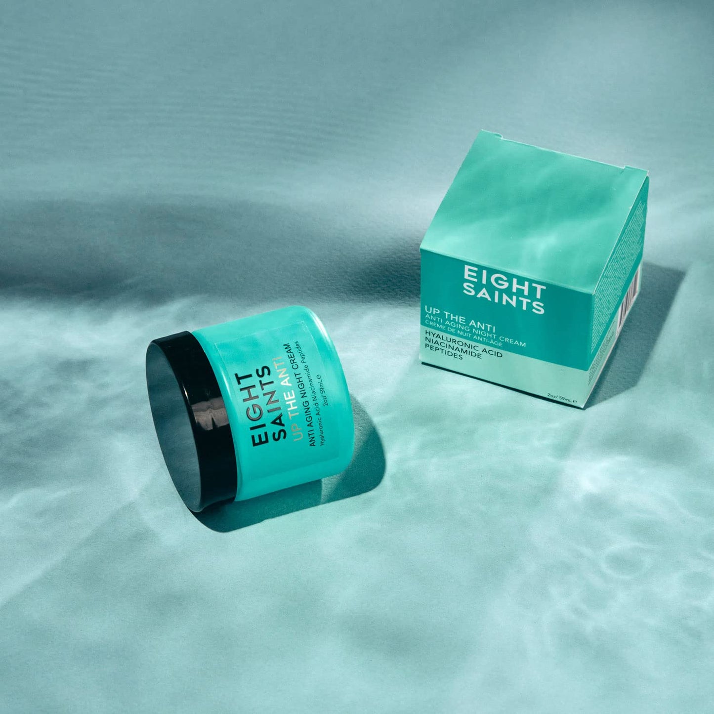 Eight Saints Skin Care Up the Anti Night Cream Face Moisturizer to Reduce Fine Lines and Wrinkles, Natural and Organic Anti Agin