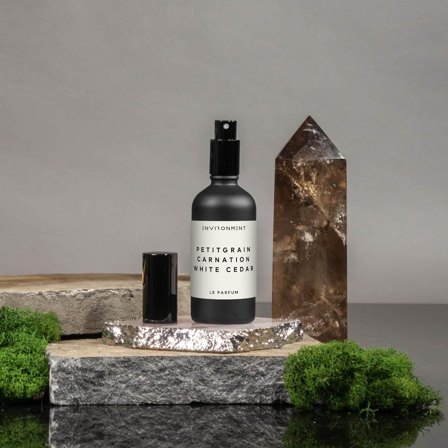 ENVIRONMENT Inspired by Designer Perfume LHomme Room Spray, 100ml Air Freshener (Petitgrain | Carnation | White Cedar) Home Fragrance Accessories, Room Perfume, Room Deodorizer, Vegan & Cruelty-Free