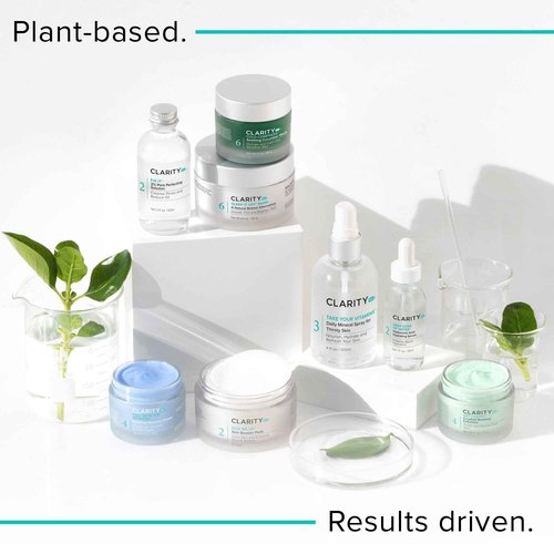 ClarityRx Easy On The Eyes Smoothing Eye Cream, Natural Plant-Based Anti-Aging Under Eye Cream for Dark Circles, Contains Hyaluronic Acid, Paraben & Cruelty Free (0.5oz)