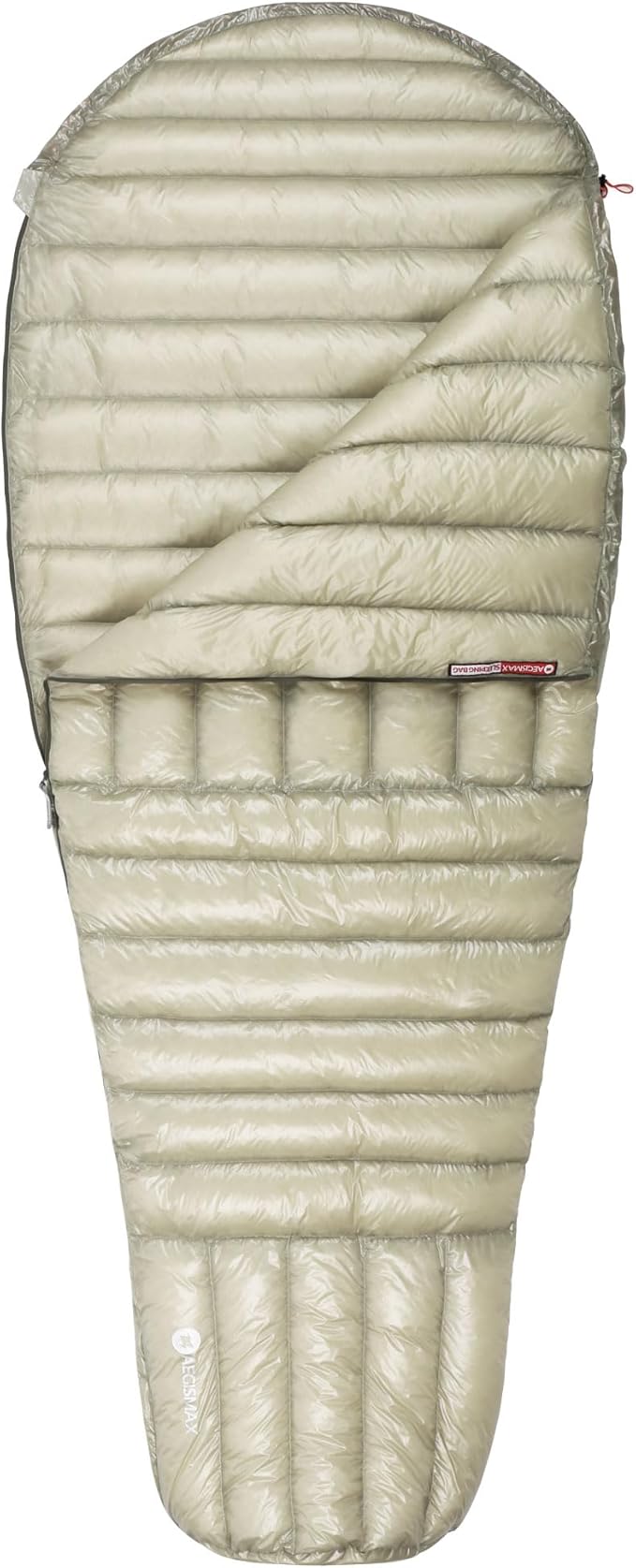 AEGISMAX AIR 10D 6 Degree Lightweight Down Sleeping Bag 800FP Outdoor Camping Hiking Sleeping Bag for Backpacking