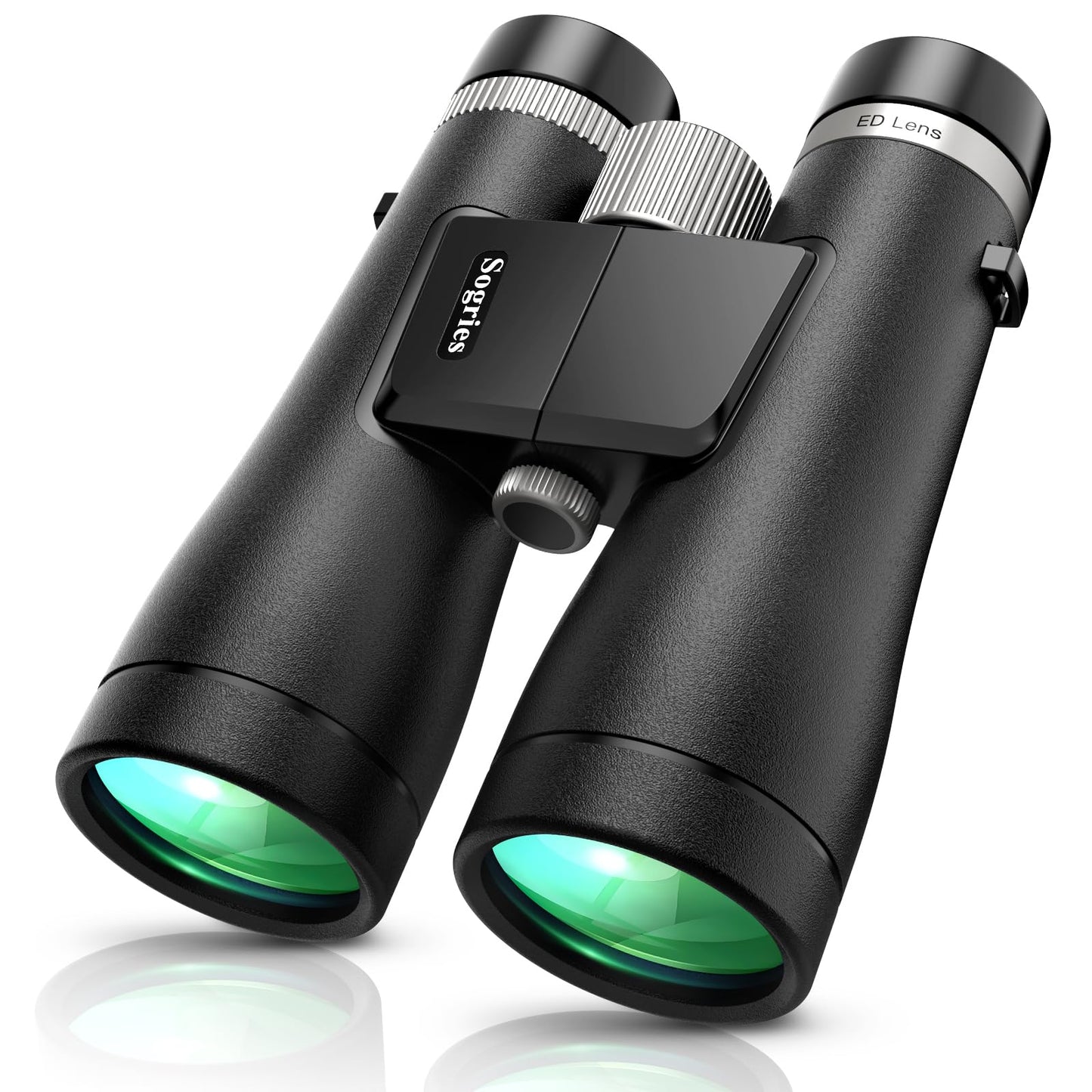 Sogries 12x50 ED Binoculars for Adults High Powered HD Professional Waterproof Optics BAK4 Prism FMC Lens Bird Watching Binoculars for Cruise Ship Travel Hunting Birding Concerts Stargazing Long Range