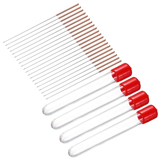 MECCANIXITY 20Pcs 3D Printer Nozzle Cleaning Kit Precision 1mm Stainless Steel Cleaner Needles for 3D Printer Clog Removal, Maintenance
