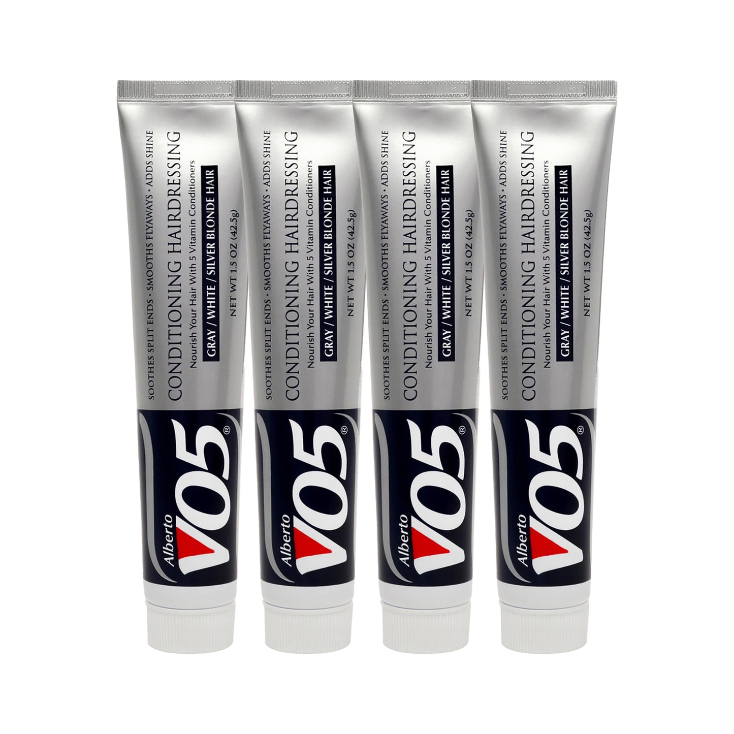 Alberto VO5 Conditioning Hairdressing - Grey White Silver Blonde Hair - Conditioner Smooths Frizz and Enhances Color Vibrancy -