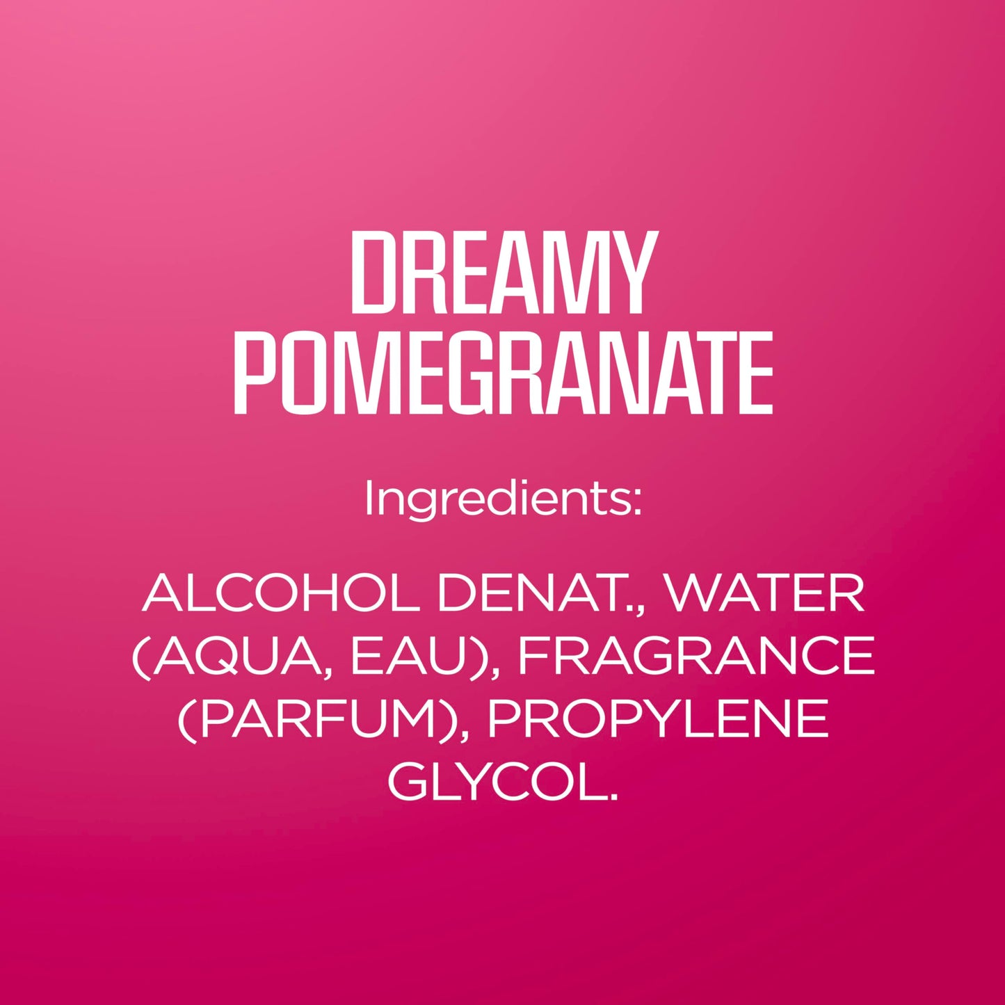 Body Fantasies Signature Fragrance Body Spray, Dreamy Pomegranate, 8 fl oz