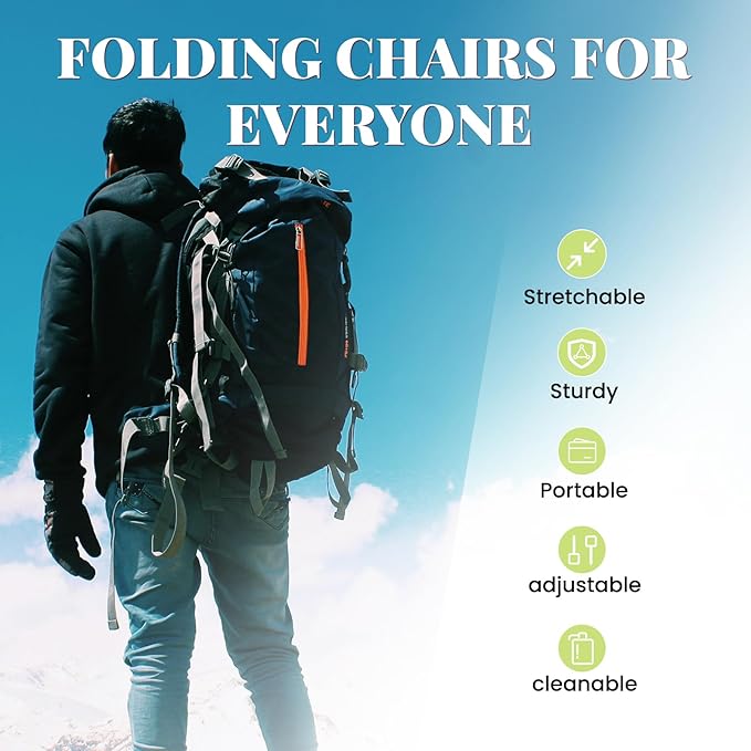 FXKS 2 Pack Upgraded Collapsible Stool Folding Stool with Cushion,Retractable Folding Stool Max Load Capacity 400lbs, Portable Telescoping Stools for Camping Hiking Outdoor BBQ -Rainbow-Green