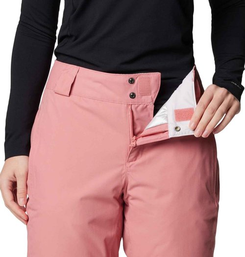 Columbia Women's Bugaboo II Pant, Pink Agave, 1X Plus