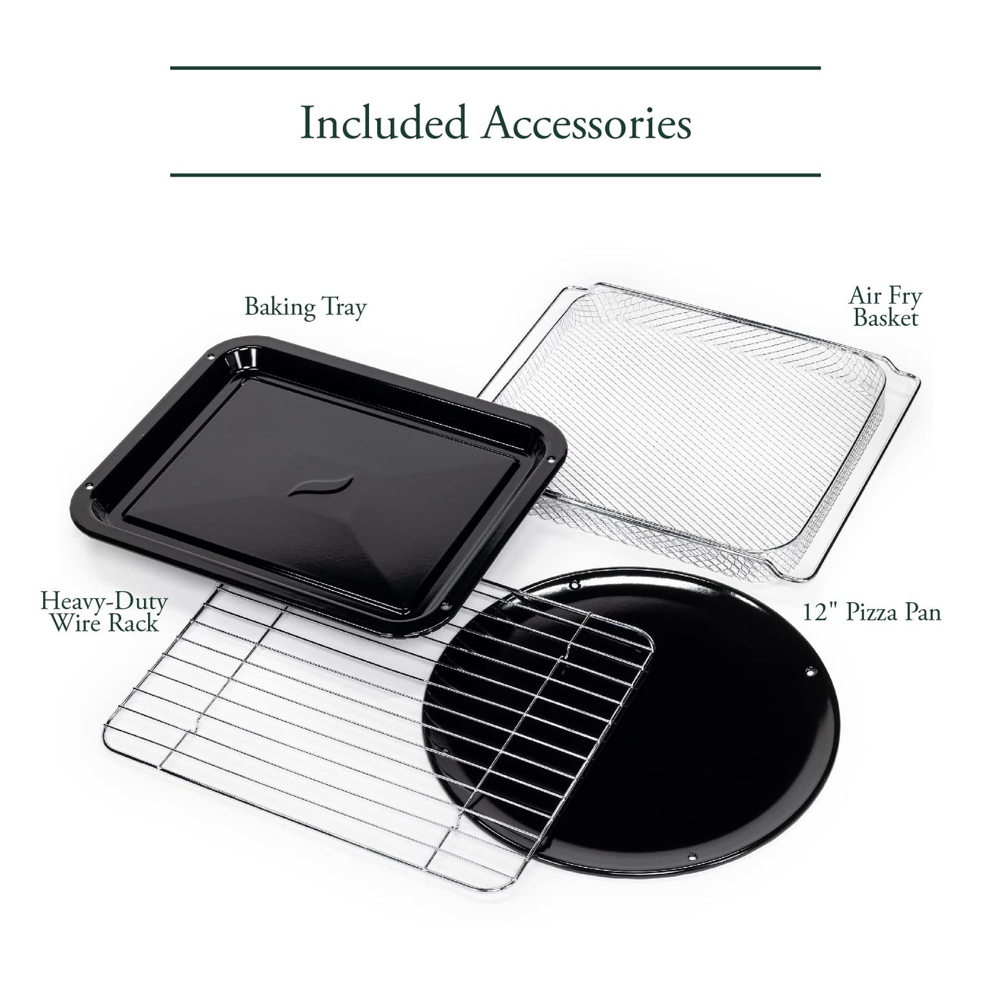 Café Couture Oven with 14 essential cooking modes, including Air Fry, CrispFinish, Bake, Broil, Roast, Toast, Pizza, WiFi & Smart Connected, Voice Control, Countertop Small Appliances, Matte Black