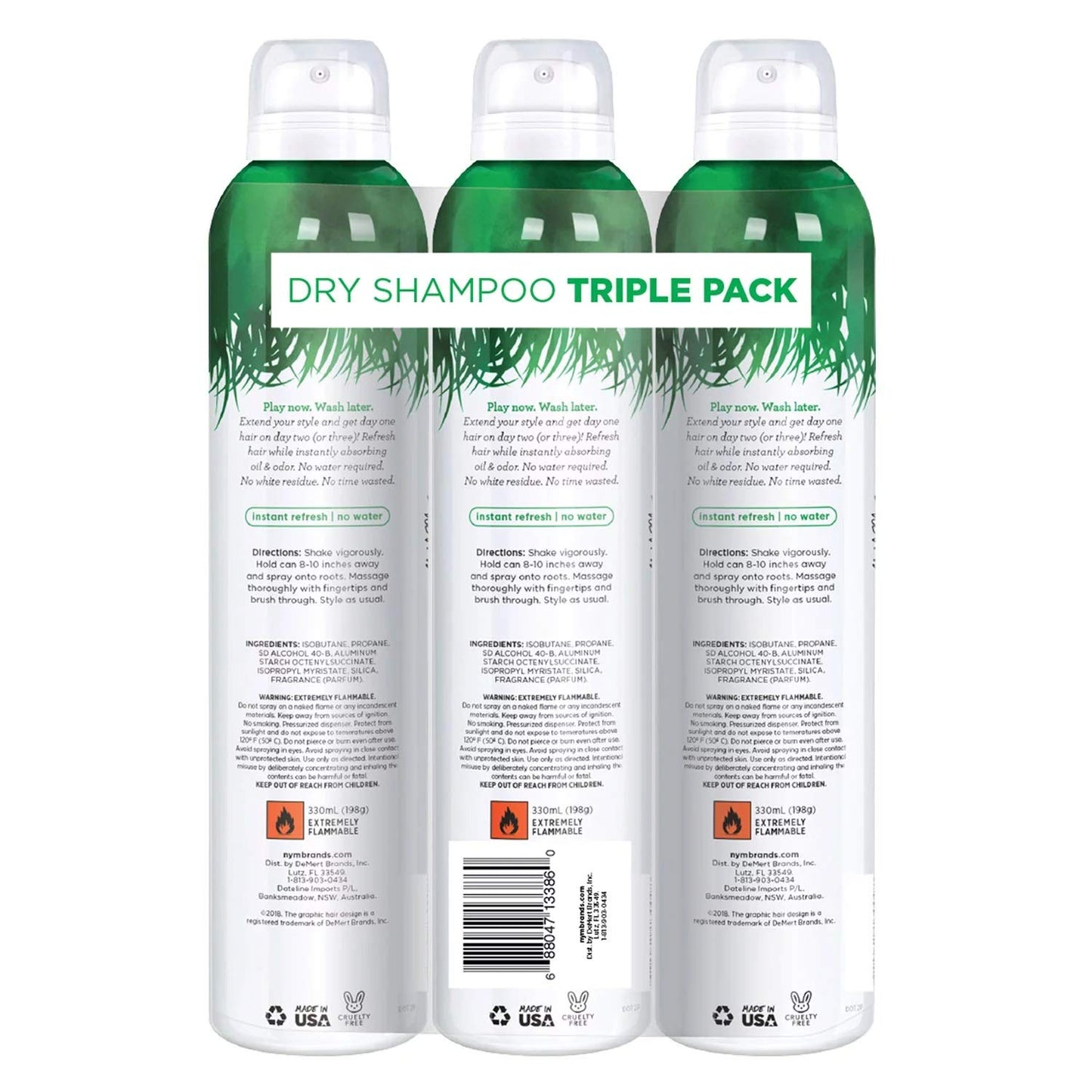 Not Your Mothers Shampoo Dry Clean Freak Refresh, 7 Ounce (Pack of 3)