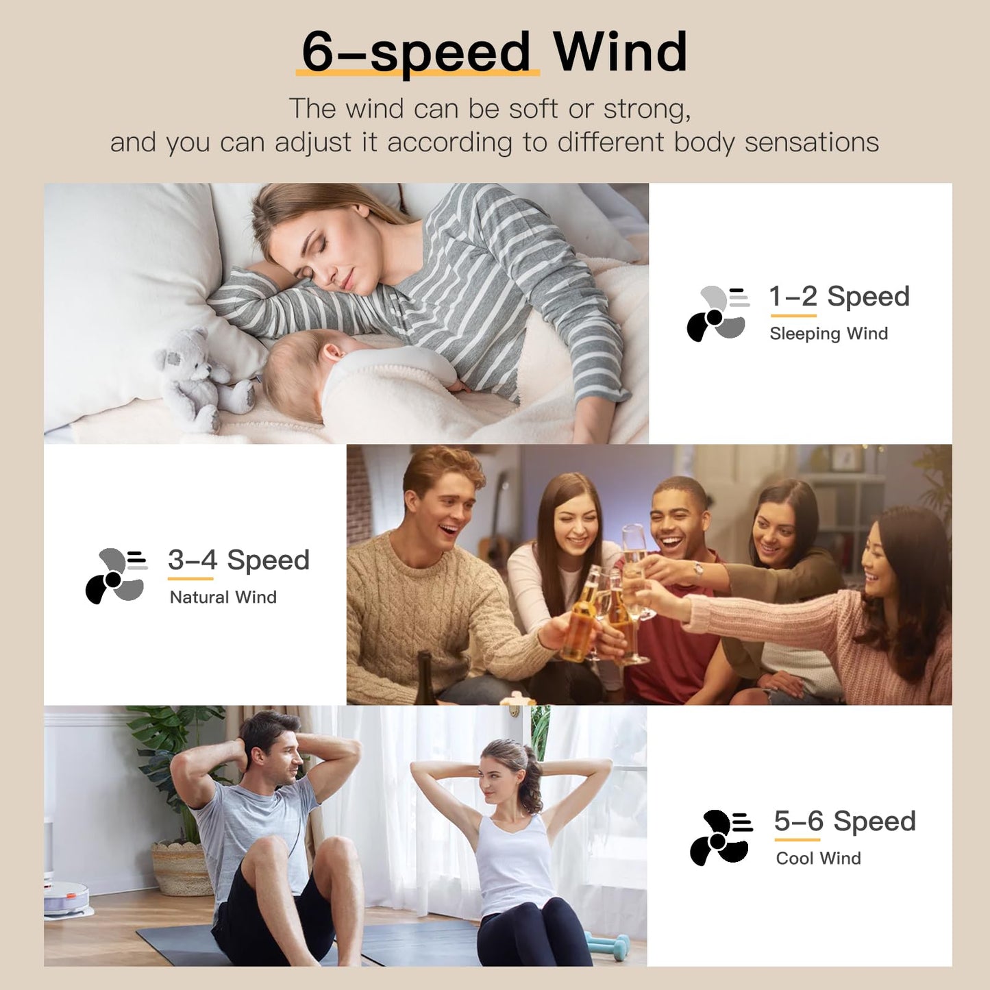 AHAWILL 48'' Retractable Ceiling Fan,Full Spectrum Low Profile Ceiling Fan with Light and Remote,Modern White Fan for Dinning Room Living Room Bedroom,Retractable Blades,Dimmable,Timer Setting