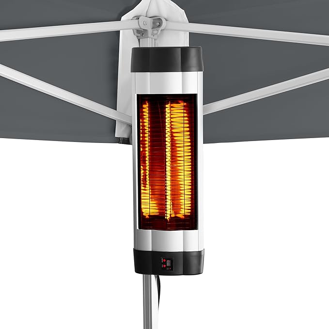 E-Z UP Infrared Indoor/Outdoor Canopy Heater Kit, Mounts on Canopy/Shelter, 3 Heat Settings, Remote Control (Canopy/Shelte...