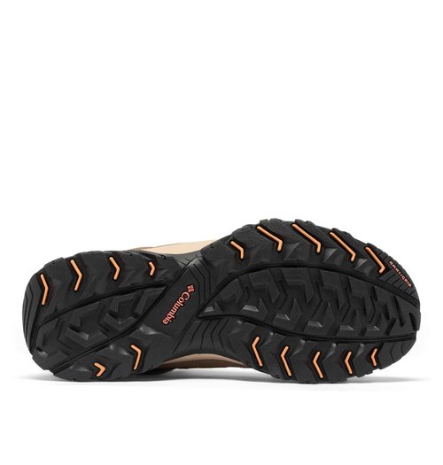Columbia Womens Crestwood Mid Waterproof, Cordovan/Mud, 7.5