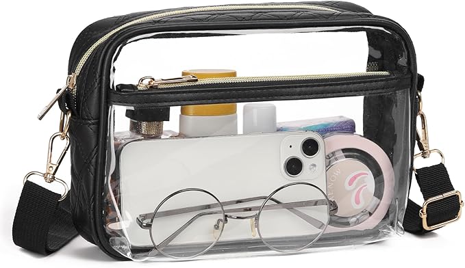 GAEKEAO Small Crossbody Bags for Women Vegan Leather Wide Strap Trendy Design Camera Bag Purse Shoulder Handbag Travel