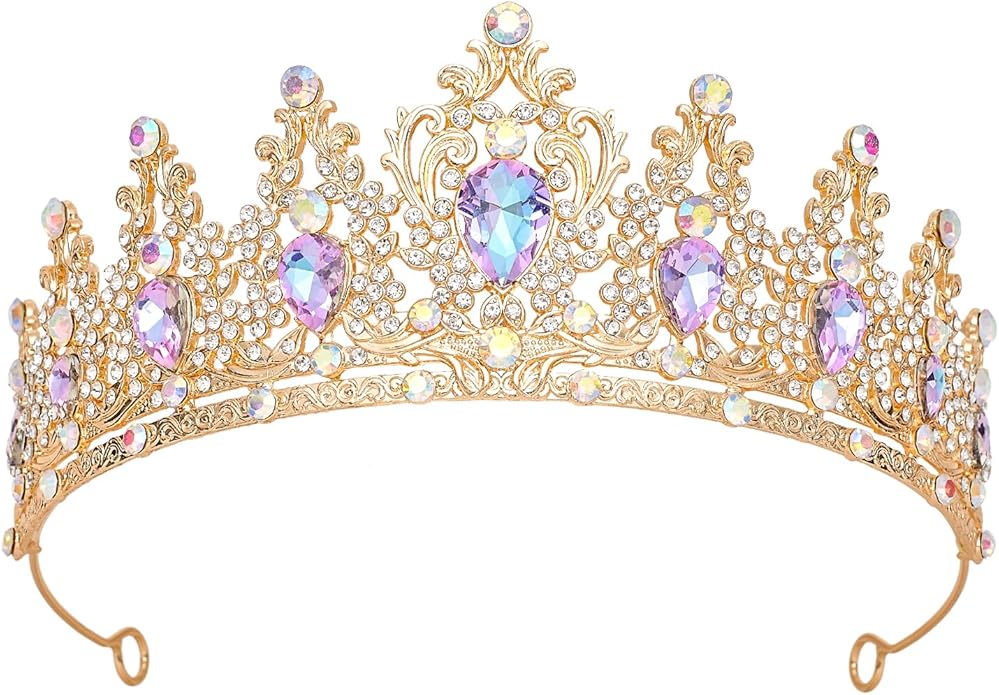 JITINX Tiaras Crown for Women, Queen Crown, Bridal for Tiaras Headband Wedding, Birthday Party Prom Princess Crystal Crown...