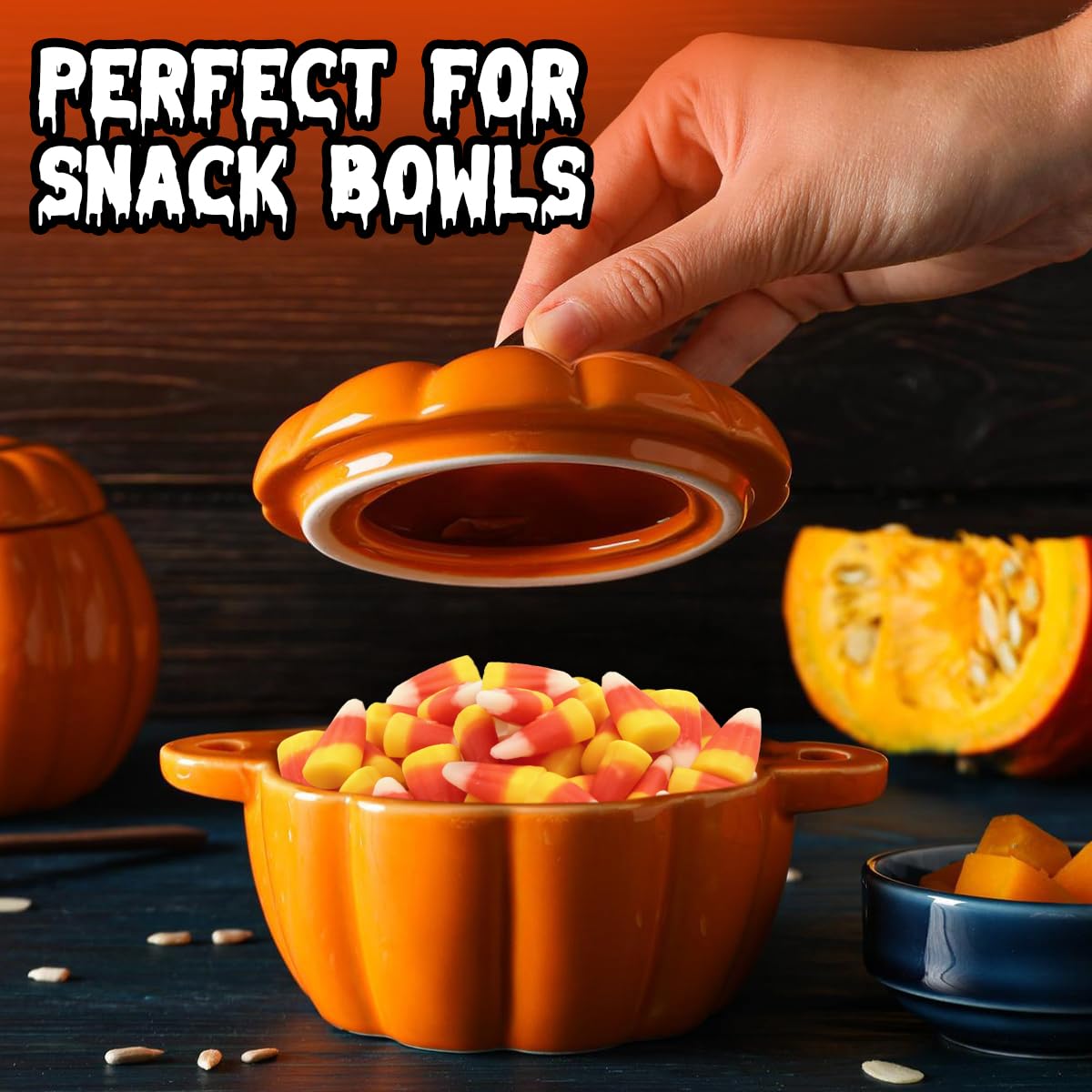 Yumzo Candy Corn Candies, 2lb Pack of Halloween Candies Bulk, Perfect for Trick or Treat, Halloween Party, Thanksgiving Dessert Buffets, Ideal Mini Candy Corn Everyday Snacking During the Fall Season