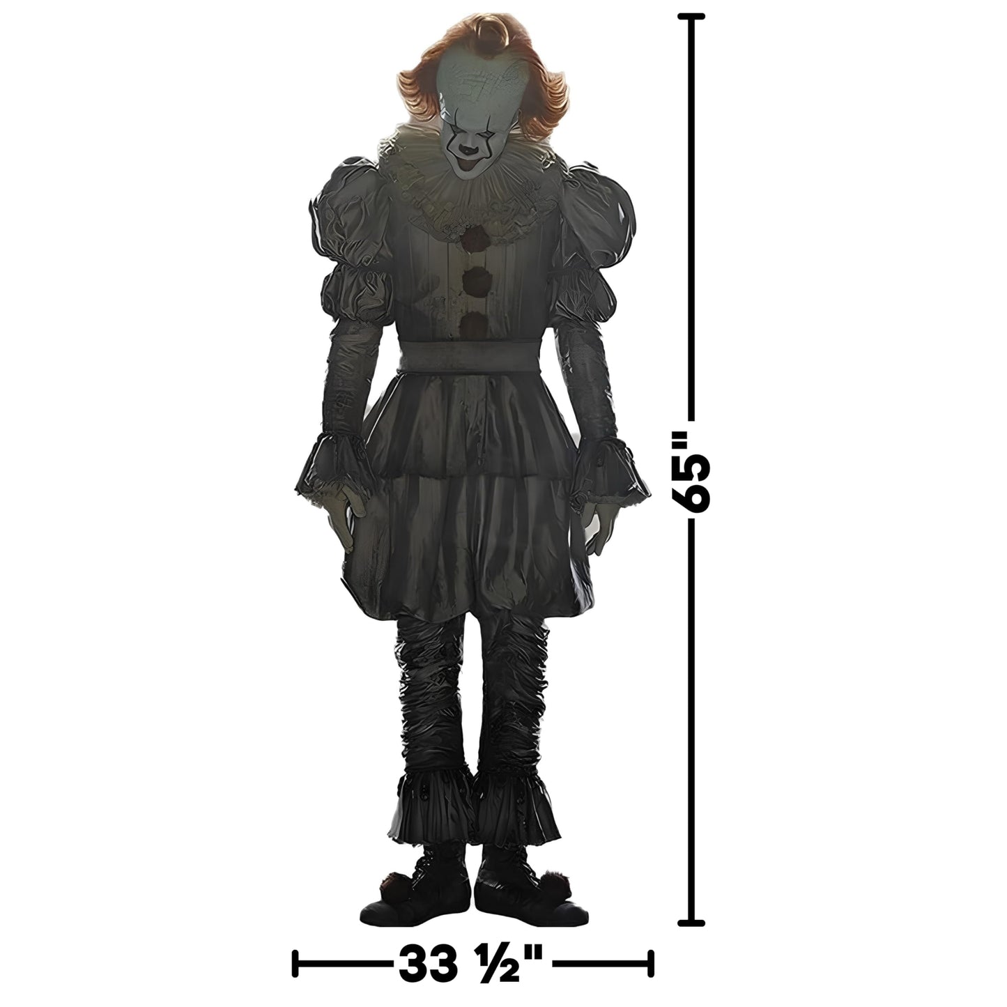 It Chapter Two? Pennywise Add-On ? 33.5" x 65" (1 Count) - Perfect for Halloween, Ultimate Horror Collector's Item