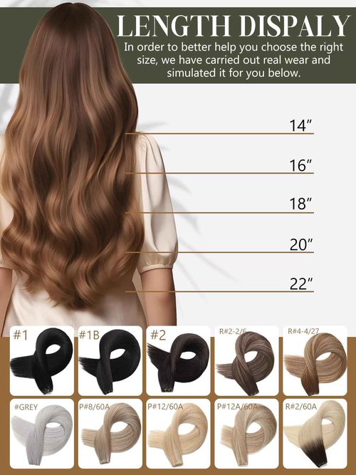 Loxxy Genius Weft Hair Extensions Human Hair Ombre Light Golden Brown Mixed Platinum Blonde Hand Tied Sew in Human Hair Weft Extensions 22 Inch 60G P#12/60A