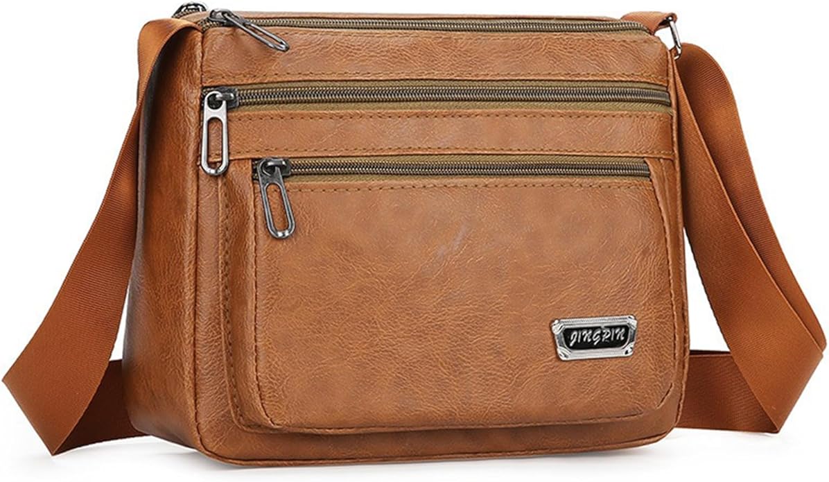 Portable Crossbody Sling Bag for Men Women, Classic Shoulder Backpack Chest Daypack Satchel for Hiking Travel