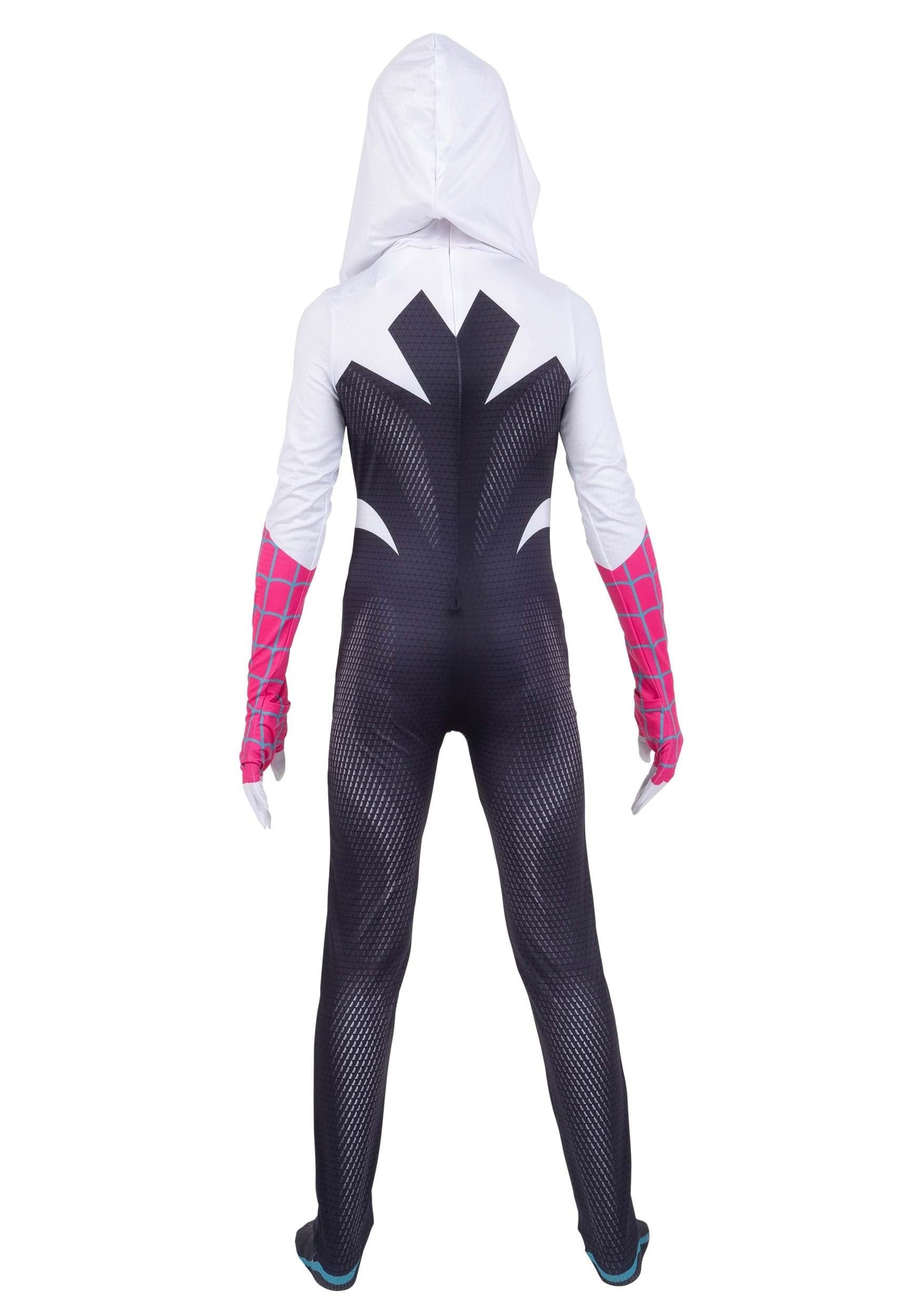 Kid's Spider-Gwen Zentai Suit Costume | Marvel Costumes Medium