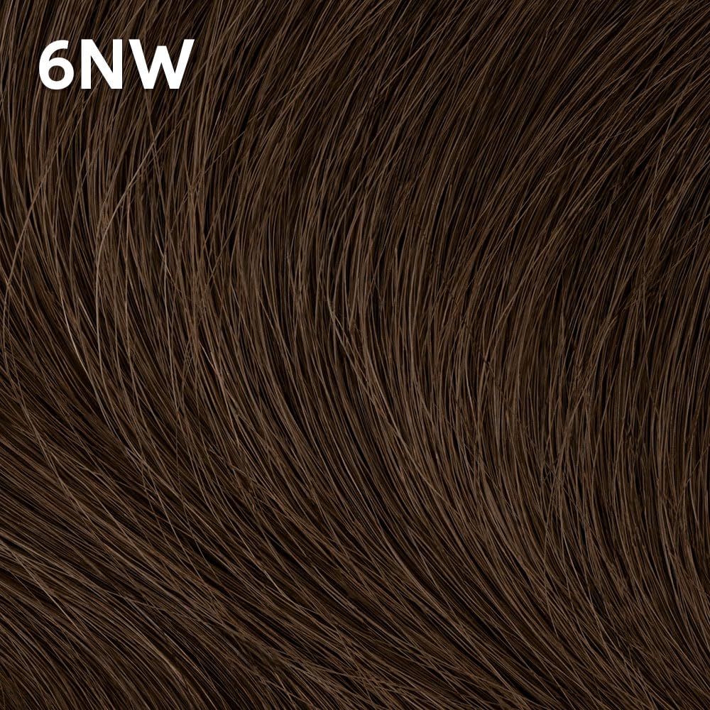 COLORCHARM Permanent Liquid Hair Color for Gray Coverage| 6NW Dark Natural Warm Blonde | 1.4 Fl Oz