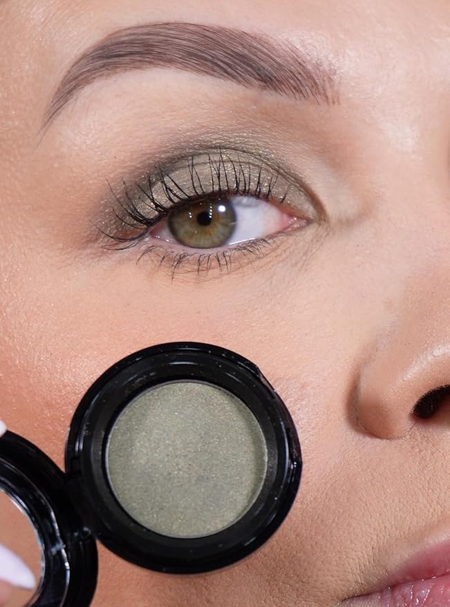 Sandstone Scandinavia Eyeshadow for Sensitive Eyes, Eyeshadow with Long Durability, Allergy Certified, Fragrance-Free and Vegan Eye Make-Up, Hypoallergenic Make-Up (432 Olive)