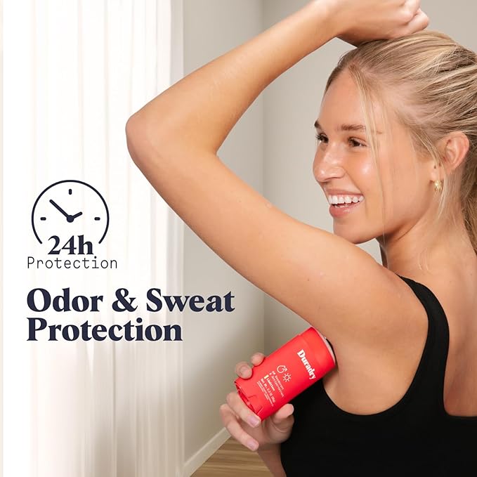 Duradry Clinical-Strength Antiperspirant Deodorant for Women and Men – Clean Formula with Natural Ingredients for Odor and Excessive Sweat Protection – Barca (SweetWater + Sea Salt) - pack of 2