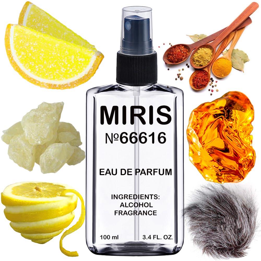 MIRIS No. 66616, Inspired by Desir du Coeur, Long-Lasting Unisex Eau de Parfum for Women & Men, Spray 3.4 Fl Oz / 100 ml