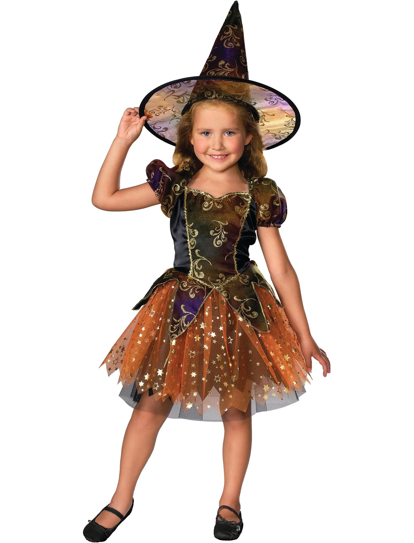 Let's Pretend Child's Elegant Witch Costume, Small
