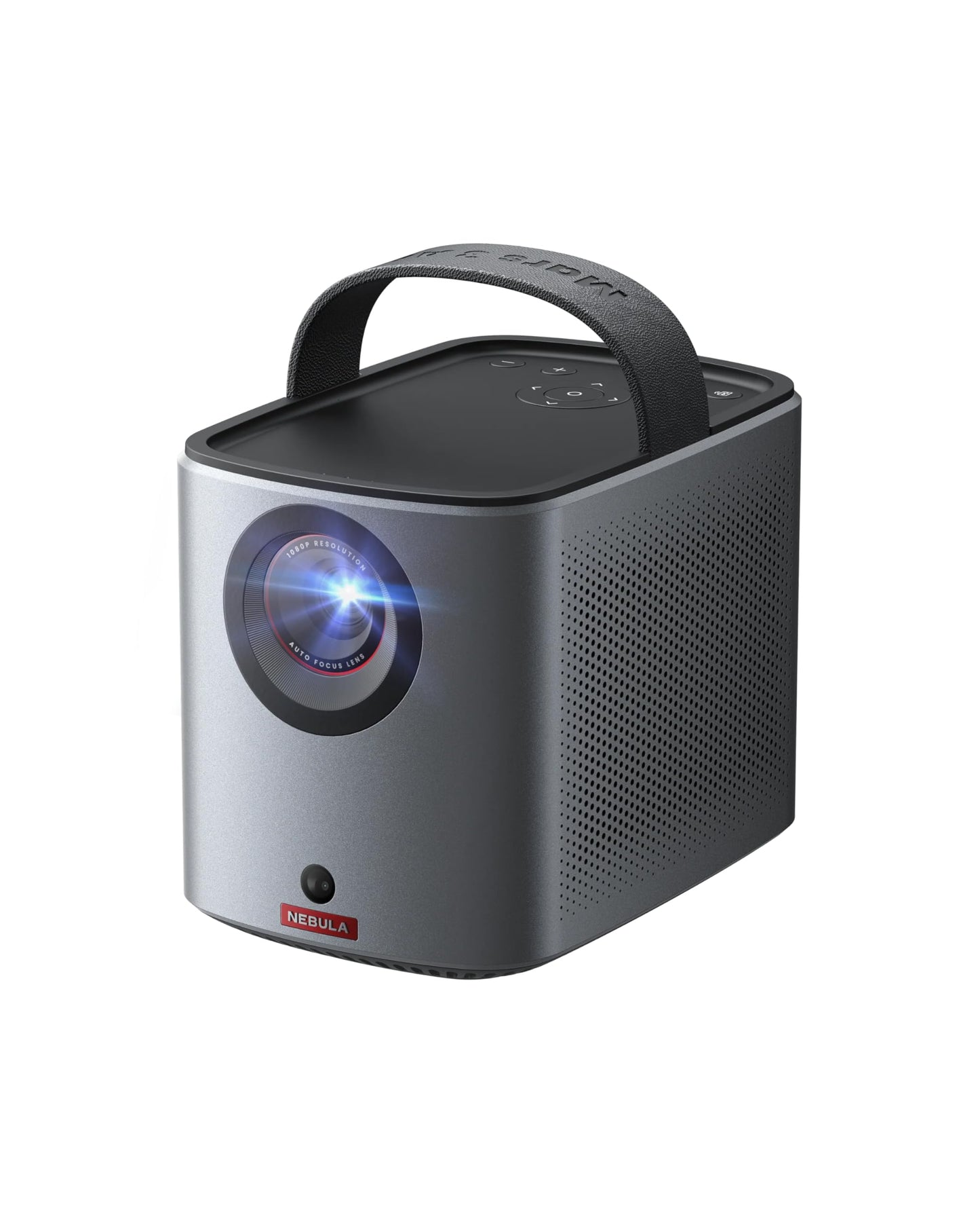 NEBULA Mars 3 Air GTV Projector - Netflix Officially Licensed, 400 ANSI-Lumen Brightness, Native 1080P, Dolby Digital Sound,150-Inch Picture, Built-In Battery for 2.5 Hours of Playtime Anywhere.