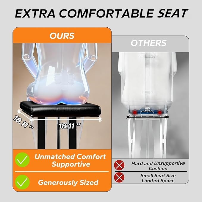 MediHoist Steel Electric Floor Lift Chair with Wheels and PU Cushion, Floor Lift for Elderly, 440 LBS Capacity, Seat Belts and Handrails, Suitable for Home Use