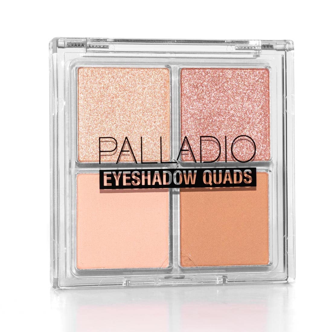 Palladio Eyeshadow Quads, Velvety Pigmented Blendable Matte, Metallic & Shimmer Finishes, Creamy Formula, Four Way Quad Eye Shad