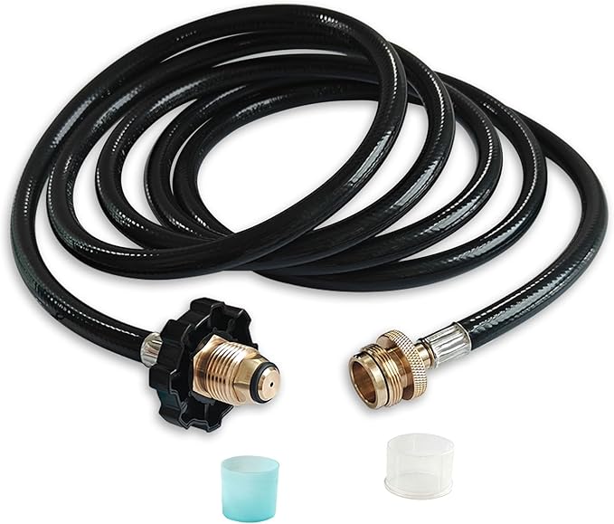 F273704 10FT Propane Adapter Hose for Mr Heater Buddy Series,for Big Buddy/Little Buddy/Portable Buddy Accessories to Prop...