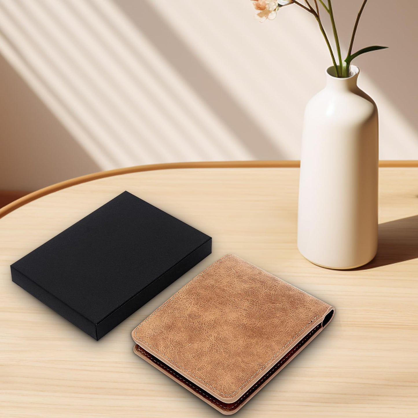 TZYTHT To My Brother Gifts,Leather Wallet for Men,Engraved Personalized Leather Wallet,Birthday Christmas Graduation Gifts (Brother)