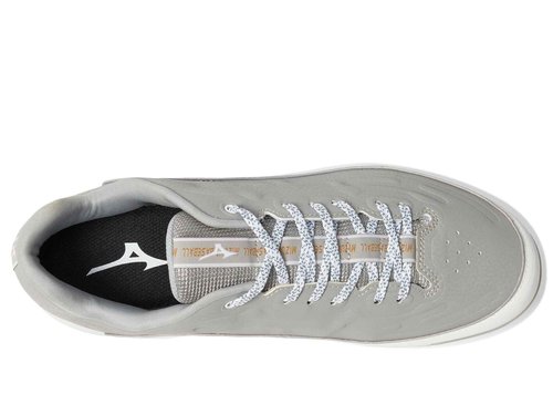 Mizuno Ambition 3 Low TPU Mens Molded Baseball Cleat | Grey-White | US Mens 6.5