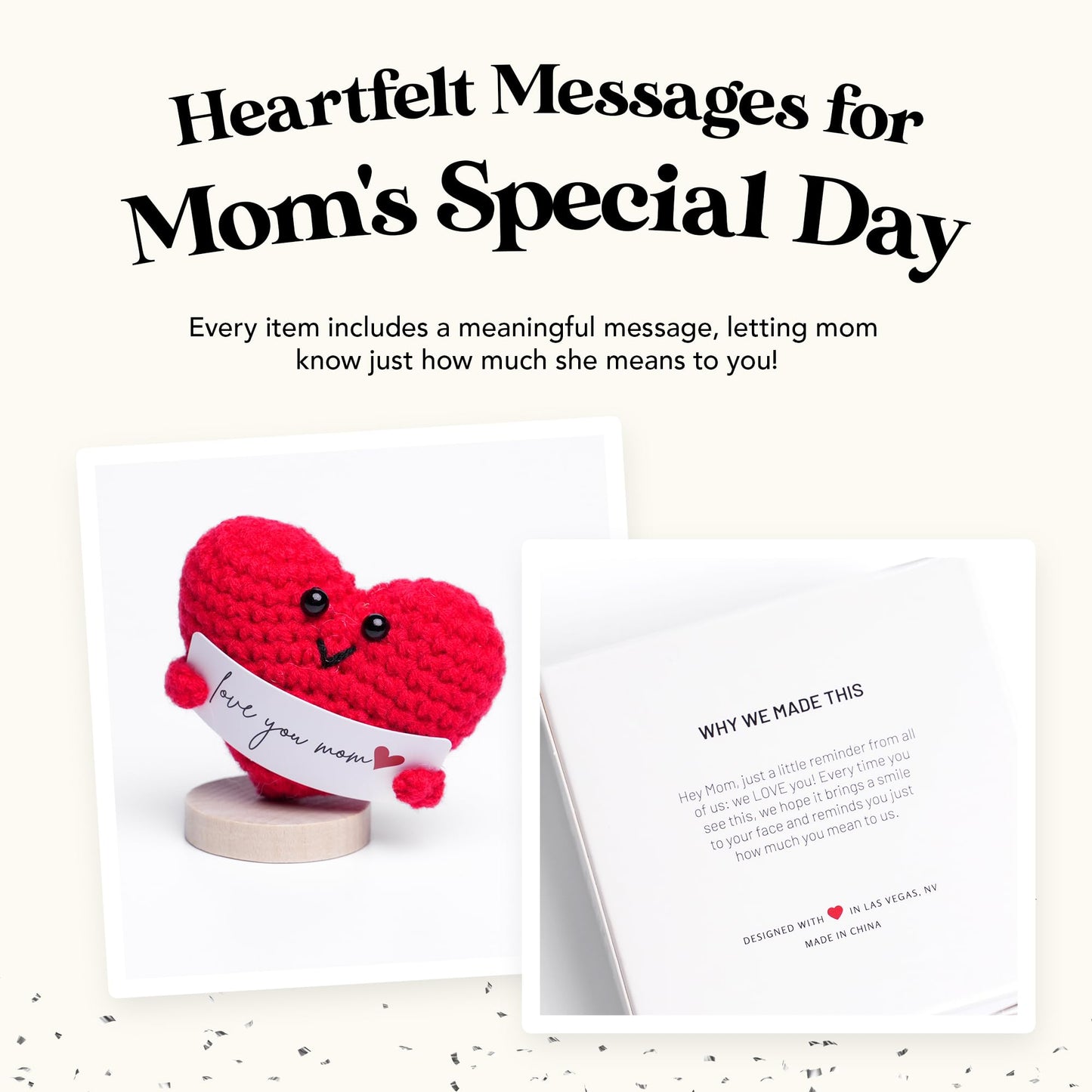 lovebug Mom Birthday Gifts - Thoughtful Gift Box for Mom with Blanket, Candle, Tumbler, Socks, Self Care Items - Get Well Soon Care Package Set - Birthday Gift Basket for Women