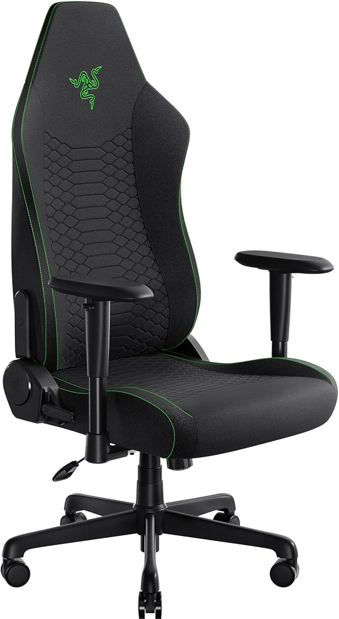 Razer Iskur V2 X Ergonomic Gaming Chair: Built-in Lumbar Support - Widened Seat Base - High Density Foam Cushions - Adjust...