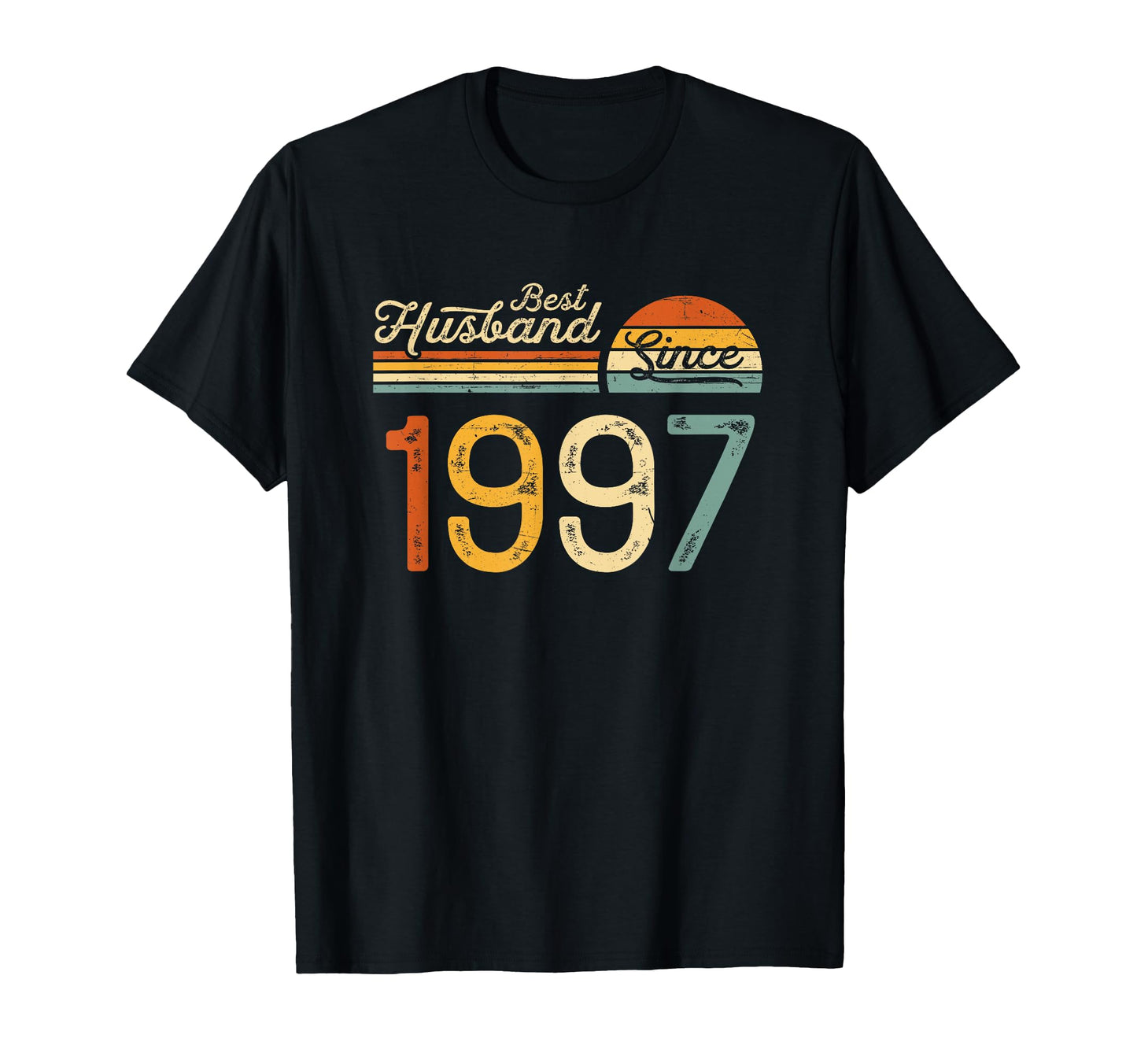 28th wedding anniversary 28 years - Best Husband Since 1997 T-Shirt