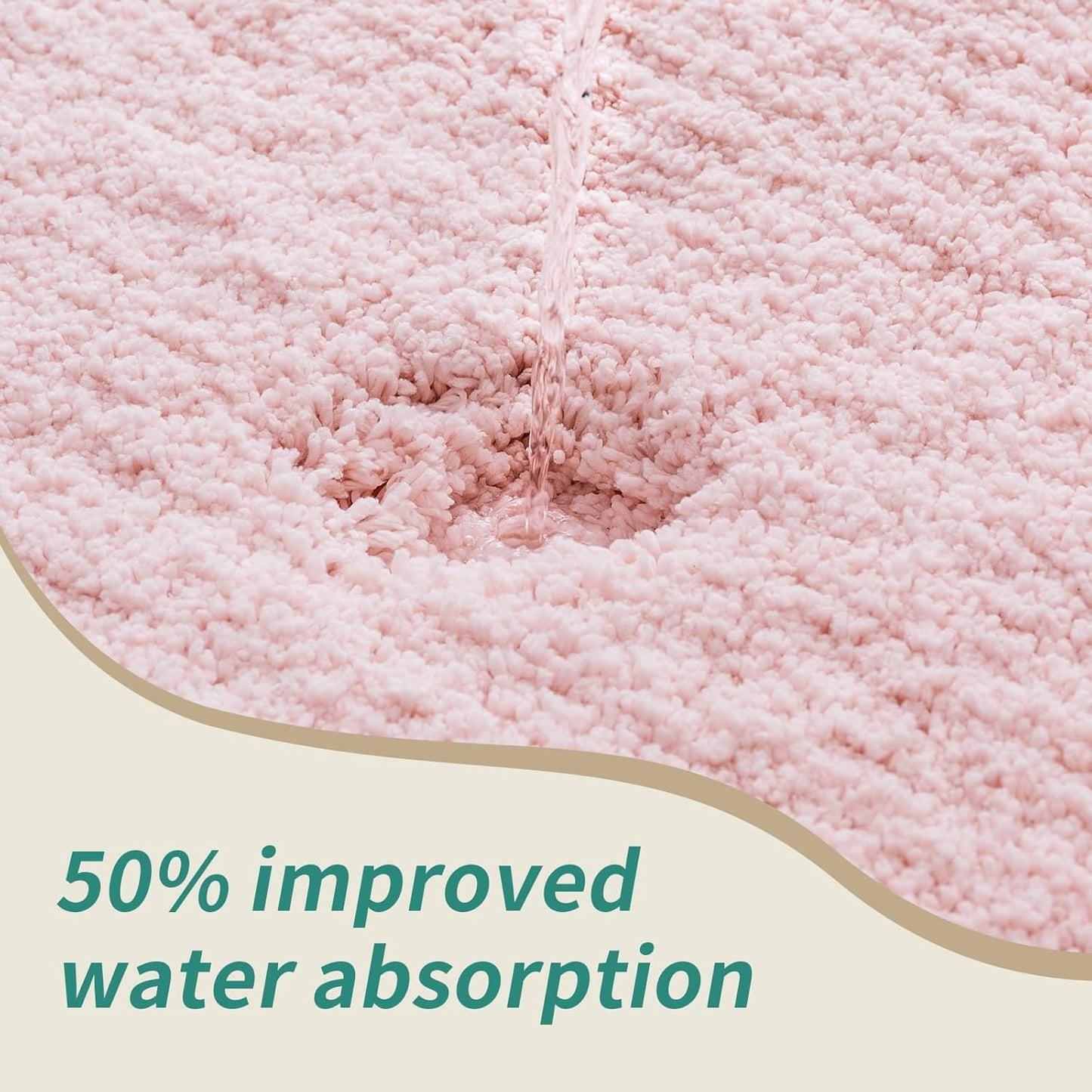 Bathroom Runner Rug 24x70 Pink Non Slip Fluffy Long Bath Mat for Bathroom Floor Washable Plush Luxury Bath Rug for Tub Absorbent Shower Sink Mat Bedside Rug