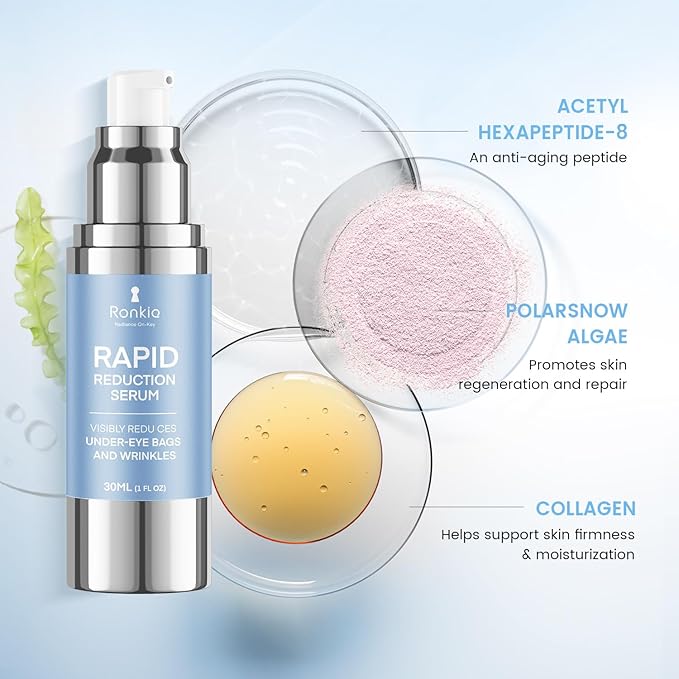 Instant Eye Face Lift Cream: Reduces Eye Bags Wrinkles Puffy Eyes Dark Circles Crow’s Feet in Minutes for Mature Skin of Middle-aged Women 1 Fl Oz