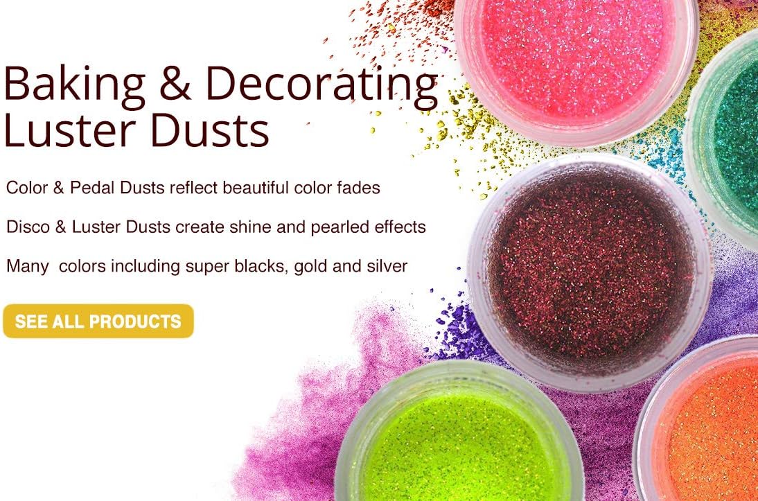 BAKELL Baby Pink Art & Craft Glitter, 5g Jar | Dazzler DUST | Non-Toxic Decorating Glitter | Arts, Crafts, Slime, Glue, Paint, Face & Body (Baby Pink)