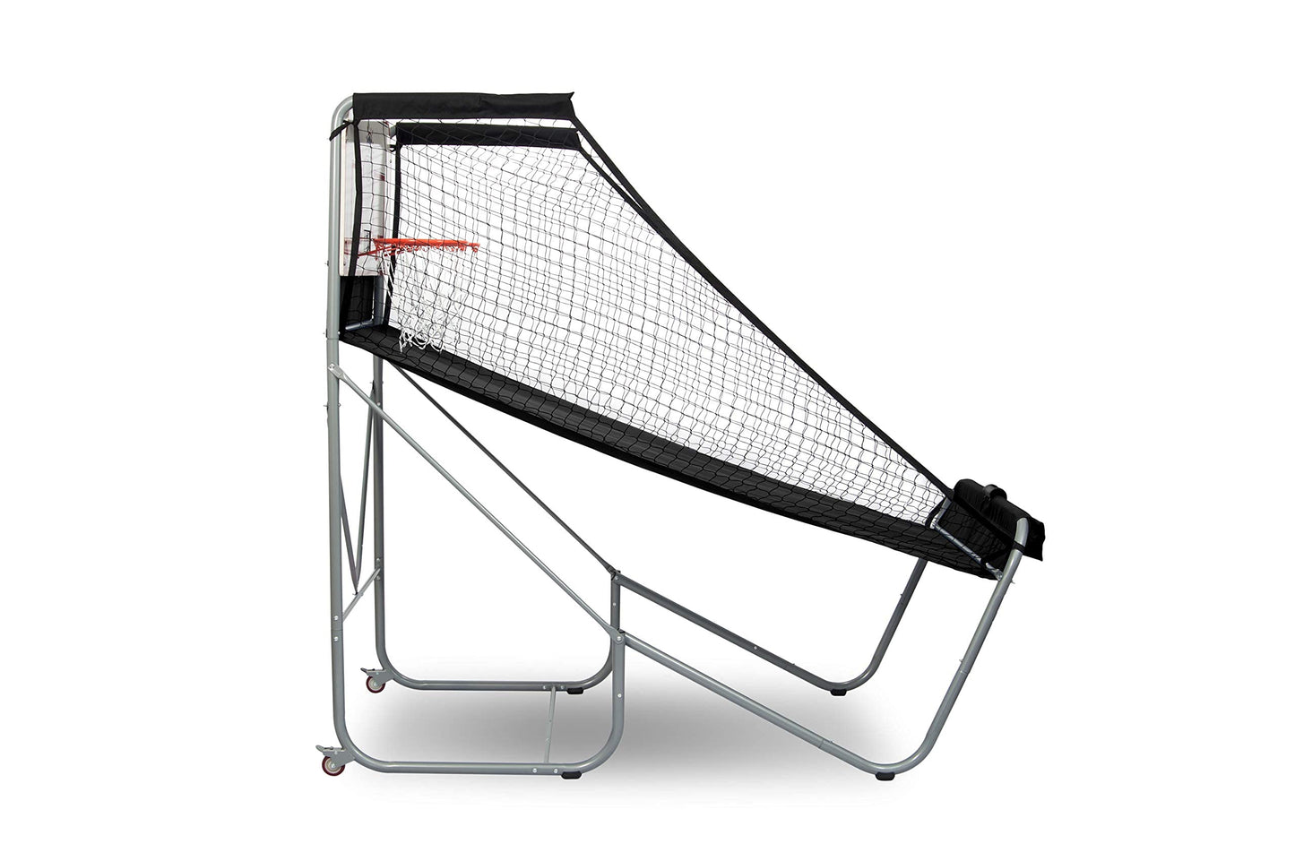 Pop-A-Shot - Home Dual Shot with Houston Rockets NBA Graphics l Sensor Scoring l 16 Game Modes l 7 Balls l Foldable Storage l for All NBA Fans